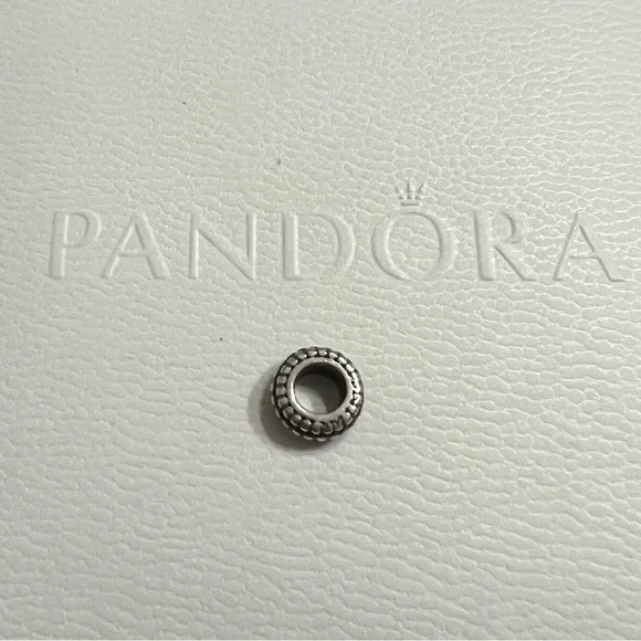 Authentic Pandora Silver Tires Silver Spacer - Picture 2 of 3